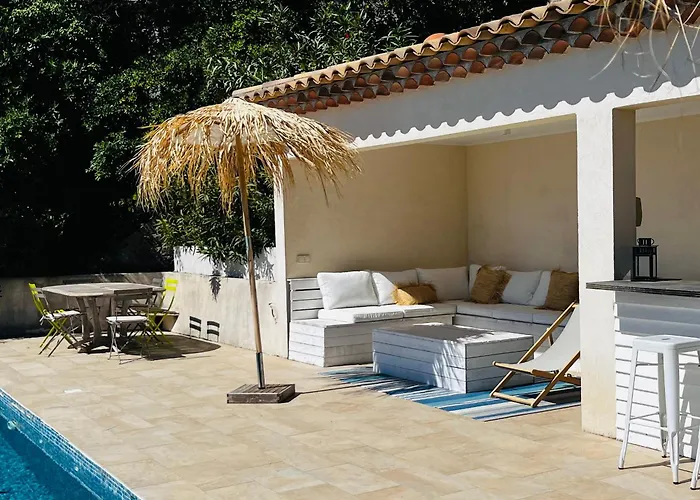 Villa Paradise Vue Golfe De Saint Tropez 8 Couchages *